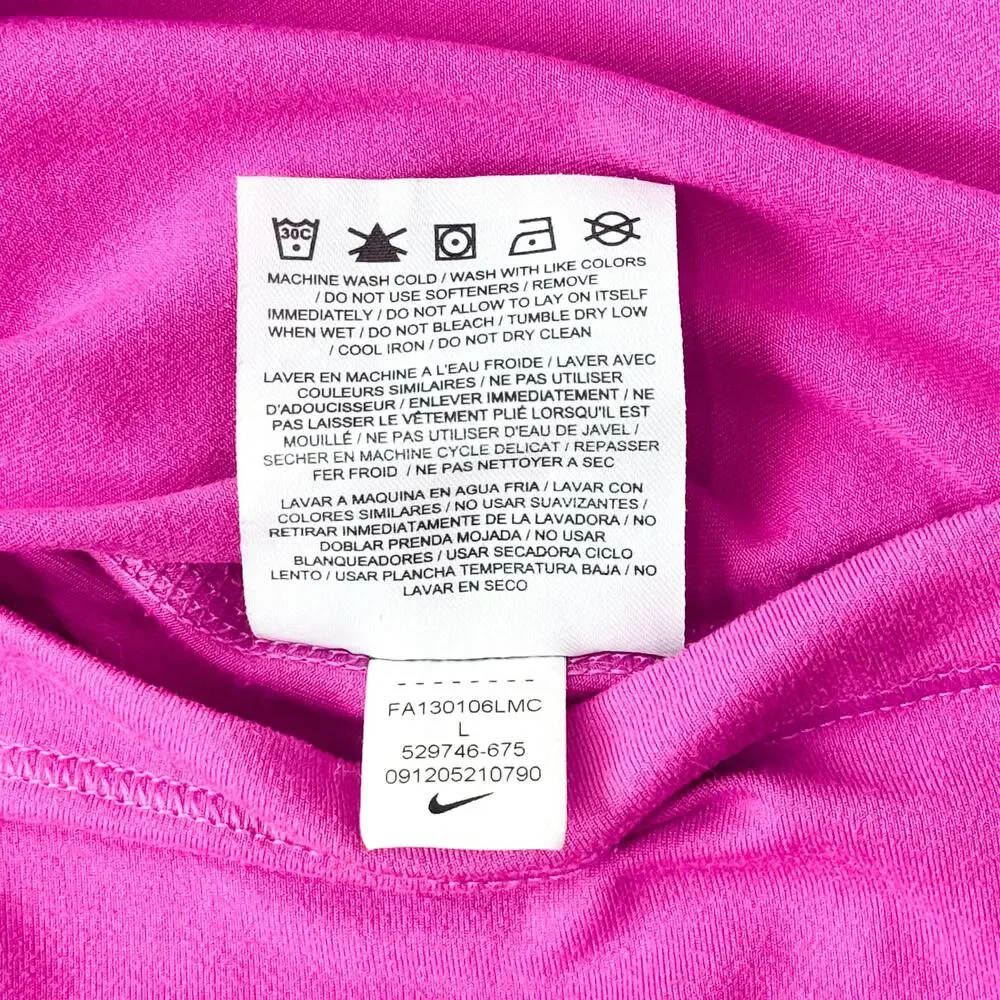 Nike Dri-FIT Athletic Purple Racerback Top Women's Large